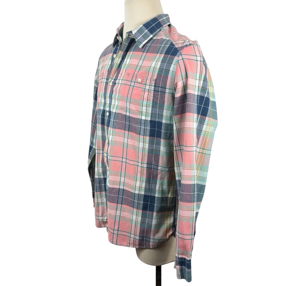 Men’s JACHS New York Classic Fit Multicolored Plaid Button Down XL-Tall - Picture 4 of 8